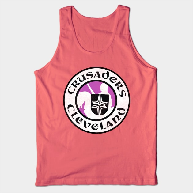 Defunct Cleveland Crusaders Hockey Team Tank Top by Defunctland